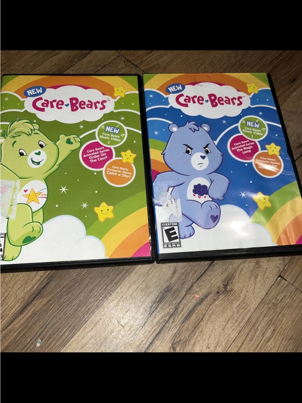 Care Bears Video Game set of 2 from the 2000s Y2K